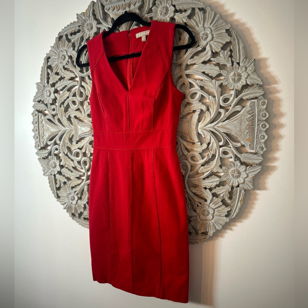 Banana Republic Red Sleeveless Dress